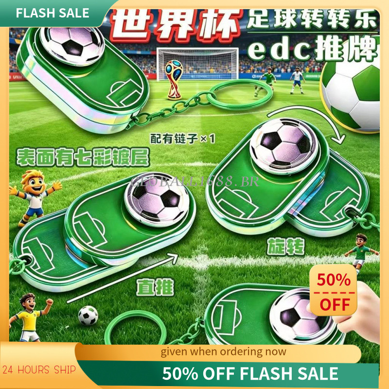 {Estoque pronto} futebol girando diversão copa do mundo especialmente recomendado edc empurrando cartão brinquedo carro 