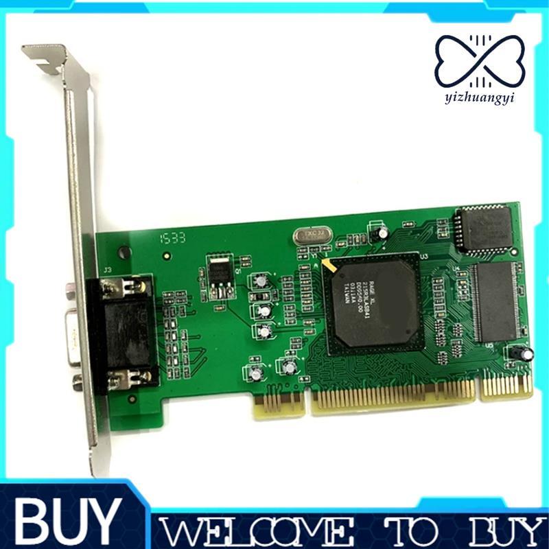 Multi Display VGA PCI Placa Gráfica 8MB 32 Bits Para Computadores Desktop ATI Rage XL Acessórios Compatíveis
