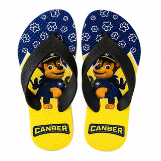 Chinelo Canber Infantil Personagens Diversos Clássico Tiras Reforçadas