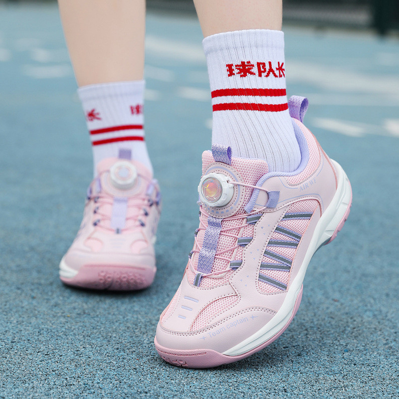 Novo estilo sapatos de Badminton sapatos masculinos malha leve tênis de mesa respirável Anti-deslizamento competição tre
