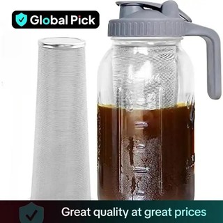 Máquina de Café Cold Brew, Jarra Mason com Alça e Tampa, Recipiente para Chá Gelado, Café e Leite