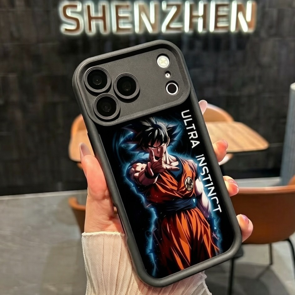 Capinha Samsung A07 A06 A05S A05 A04 A03S A02S A03 A04E A03 CORE M02S Capa Protetora Anti-queda de Dragon Ball (Goku)