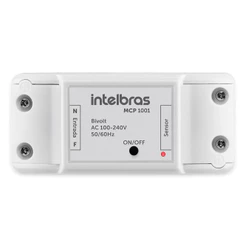 Acionador de Portão Wi-Fi Compatível com Alexa MCP 1001 Branco Intelbras