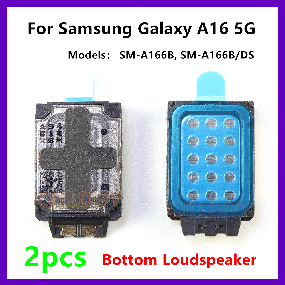 Alto-Falante Para Samsung Galaxy A16 5G SM-A166B A166B/DS Inferior Buzzer Módulo