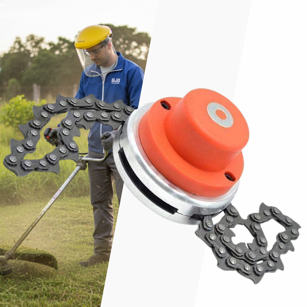 Carretel Corrente Para Roçadeira Gasolina Universal - BJB equipamentos