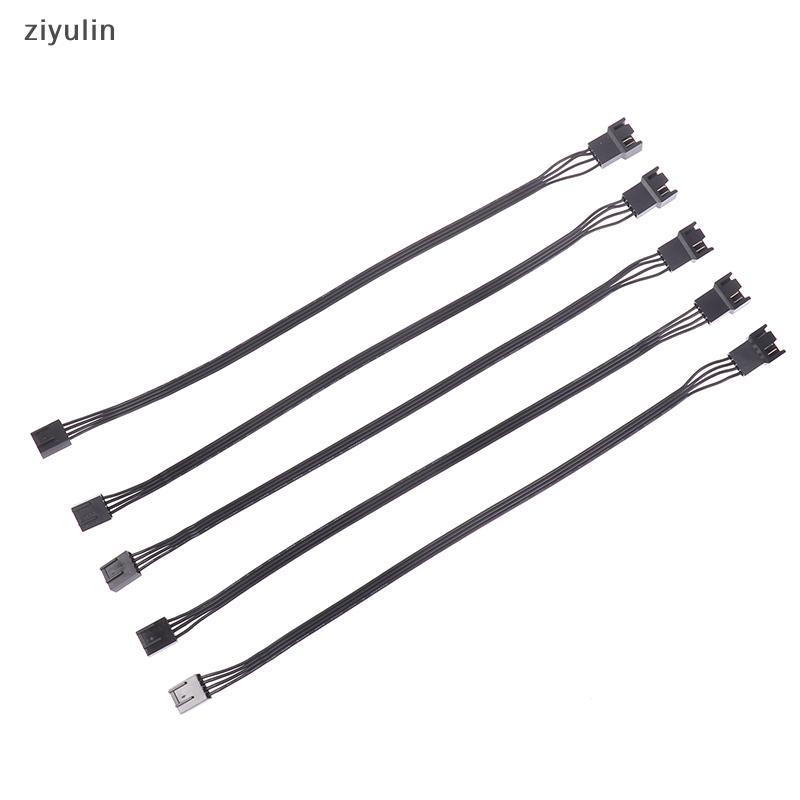 CVC 5 Pcs 4Pin PWM CPU Ventilador Fio Conector Adaptador Extensão De Computador Cabo De Alimentação Acessórios De Substi