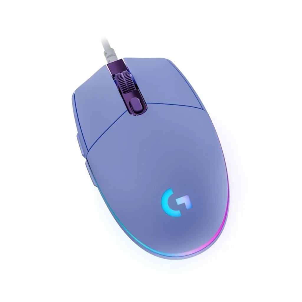 MOUSE GAMER LOGITECH G203 RGB LIGHTSYNC LILAS 910-005852