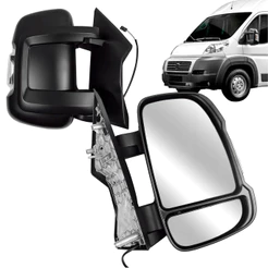Retrovisor Ducato 2017 2018 2019 2020 2021 Fixo Pisca Curto