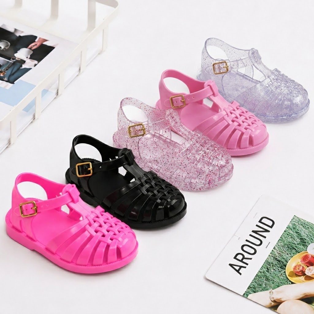 Sandália Infantil Menina Estilo Aranha Confortável Macia e Flexível Melissa Dia Dia Escolar Promoção