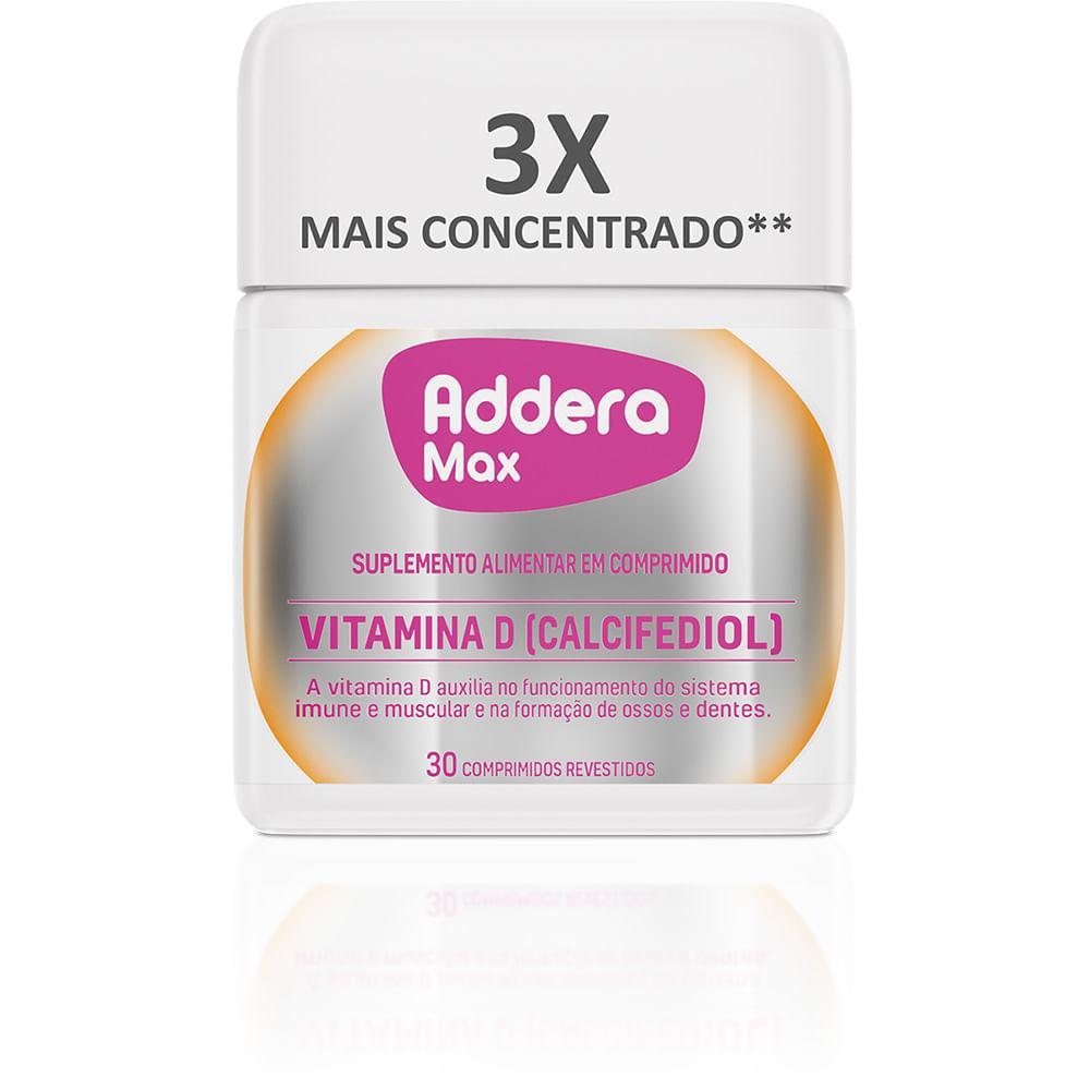Vitamina D Addera Max - 30 Comprimidos