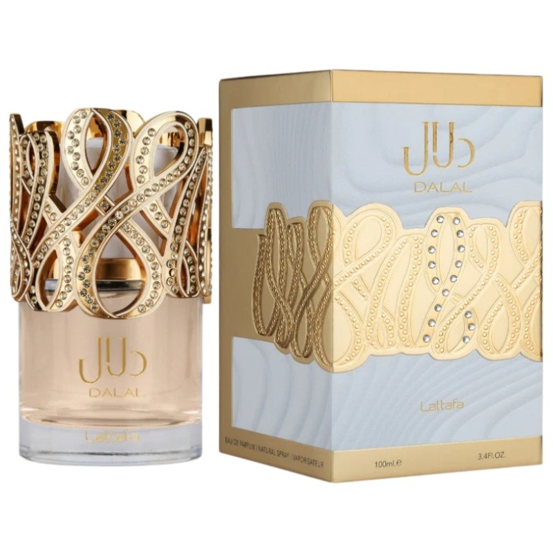 Dalal Oriental Cítrico Feminino Fragrância 100ml Floral Longa Duração Fresco Body Splash Doce Perfume Árabe importado