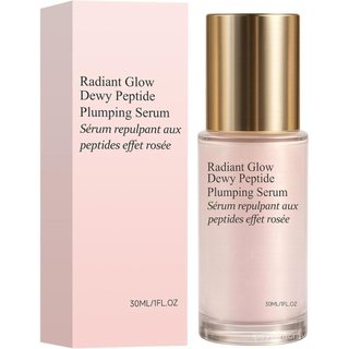 2 Peças de Sérum Peptídico Hidratante e Volumizador – Sérum Facial Antienvelhecimento com Palmitoil Pentapeptídeo, Sérum