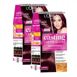 Kit 2 Tintura Casting Creme Gloss L'oréal Paris 426 Borgonha