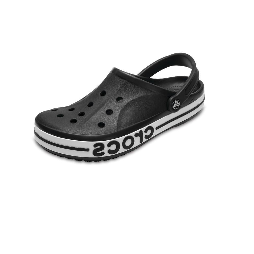 Sandália crocs crocband logo black/white · foto 2
