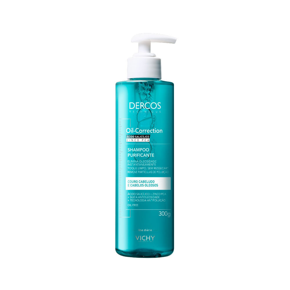Dercos Vichy Shampoo Purificante Oil-Correction 300g