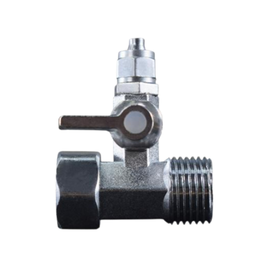 Adaptador Purificador de Água Metal Anticorrosivo Válvula