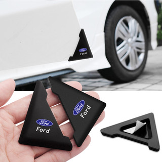 2 Pçs Estilo Do Carro Porta Canto Capa De Silicone Anti-Colisão Protetor Adesivo Acessórios Para Ford Focus Mondeo Musta