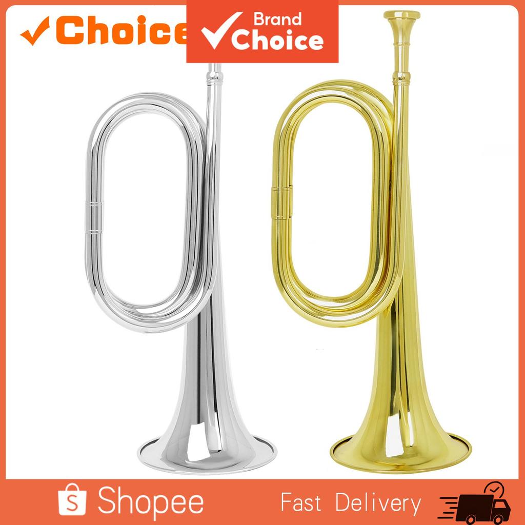 SLADE Bugle C Tune Bell Corneta Espanhola De Grande Passo Para Desempenho Prático Com Bocal Instrumento De Latão Present