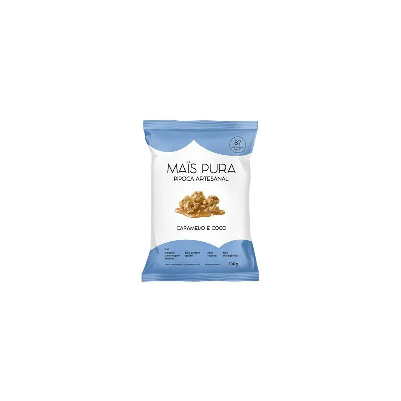PIPOCA MAIS PURA CARM COCO 100G