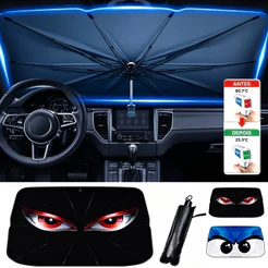 Painel Guarda Sol Proteção Solar Uv para-brisa Quebra Sol Universal para Todos Modelos de Carro