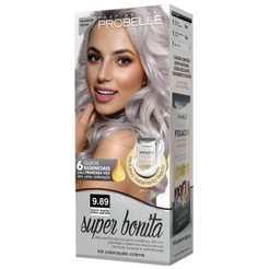Coloração Super Bonita 50g. - 9.89 Louro Muito Claro Pérola