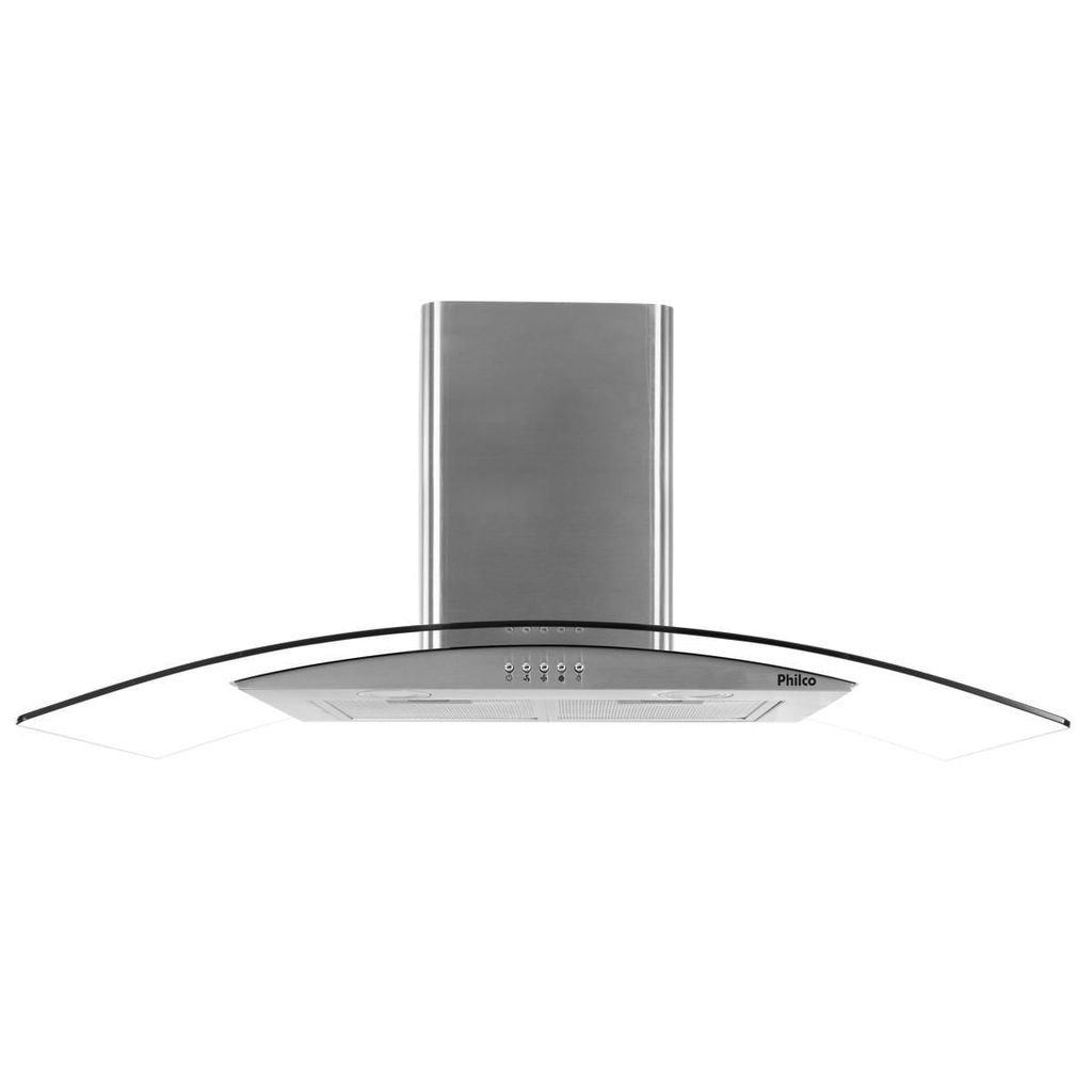 Coifa de Parede Philco 2 em 1 90cm Vidro e Inox PCO90G