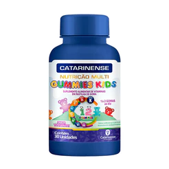 CATARINENSE NUTRICAO MULTI POLIVIT GUMMIES 30 GMMS
