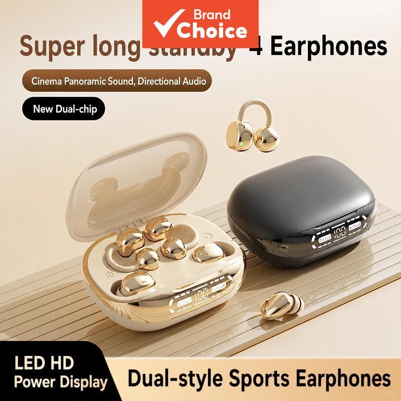 Fones de Ouvido Otn GT630S, estilo duplo: clipe e intra-auricular, fones de ouvido de alta fidelidade compartilhados,