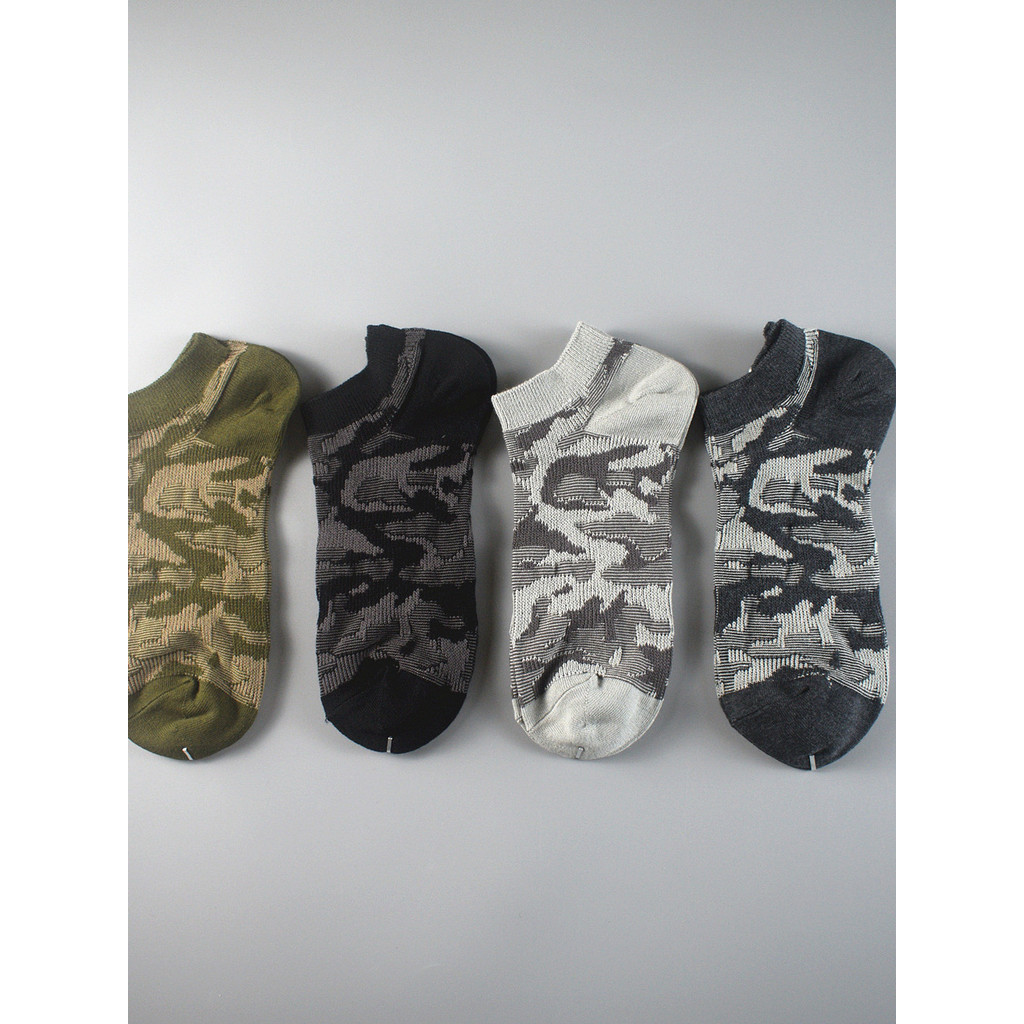 Meias masculinas primavera verão novos produtos meias japonesas da moda camuflagem comércio exterior exportação Retro ex