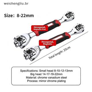# weicheng 52 Em 1 Chave De Catraca Universal Ferramenta De Soquete Multifuncional Rotativa De 360 Graus Para Reparo De 