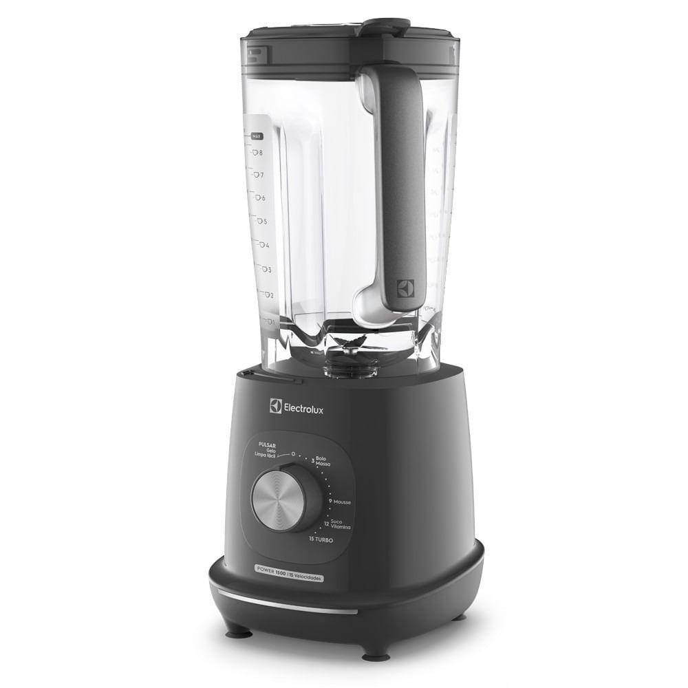 Liquidificador Electrolux 1500W 3.2L Efficient TriForce 15 Velocidades Cinza (EBL1500)