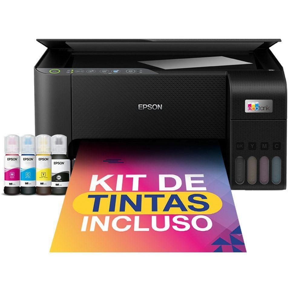 Imagem Impressora Multifuncional Epson Ecotank L3250