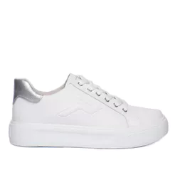 Tênis Feminino Pegada Couro Casual Branco