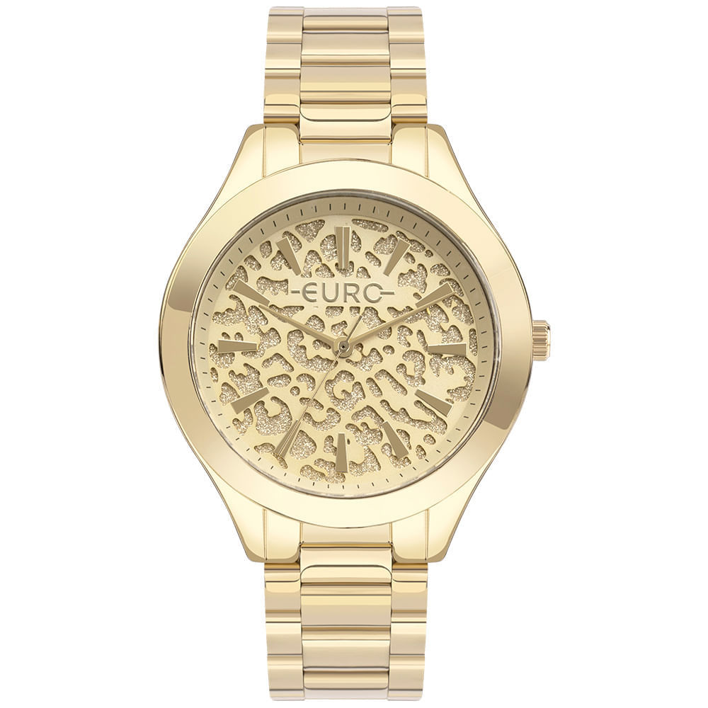 Relógio Euro Feminino Glitz Dourado - EU2036YTV/4D