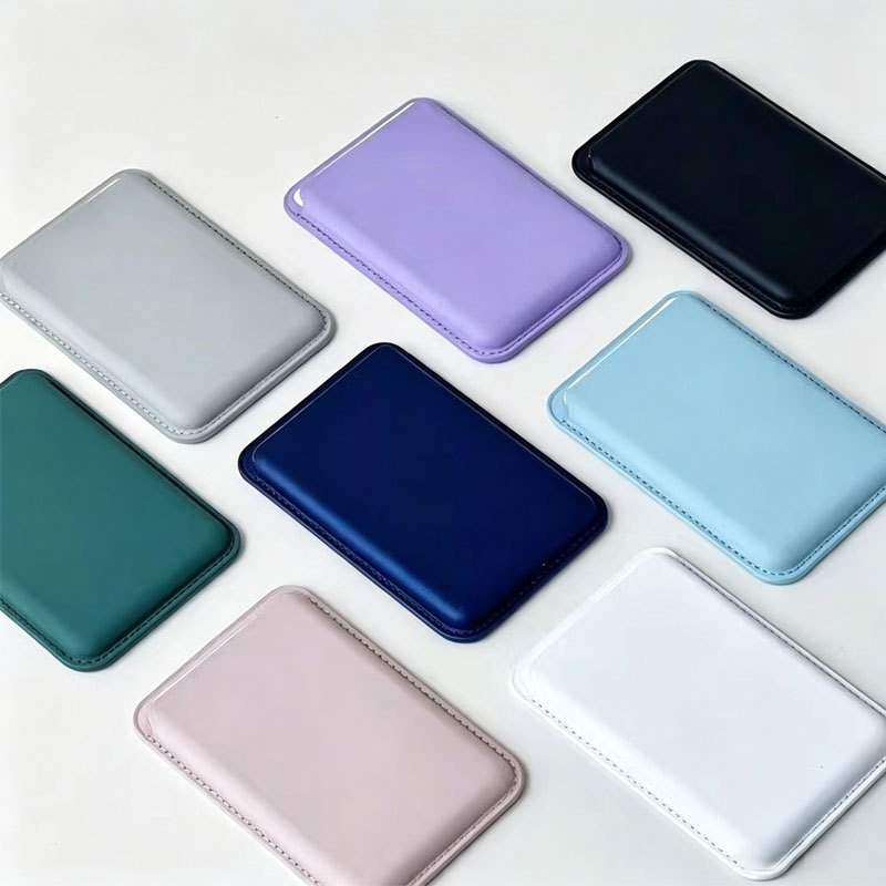 Novo suporte de cartão MagSafe adequado para iPhone16 titular do cartão magnético do telefone móvel sensação de pele Ant