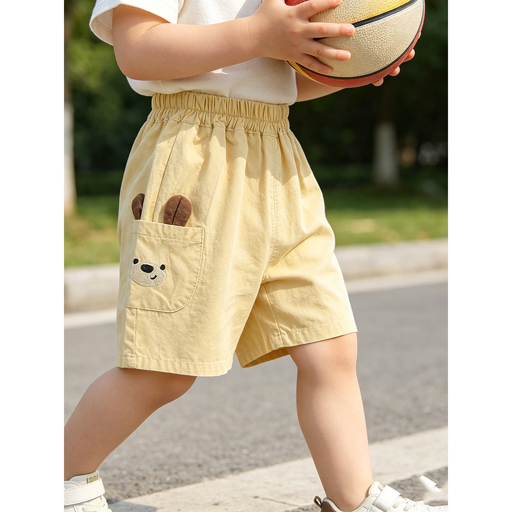 Crianças verão Shorts meninos meninas verão solto calças médias crianças bebê dos desenhos animados impresso calças de c