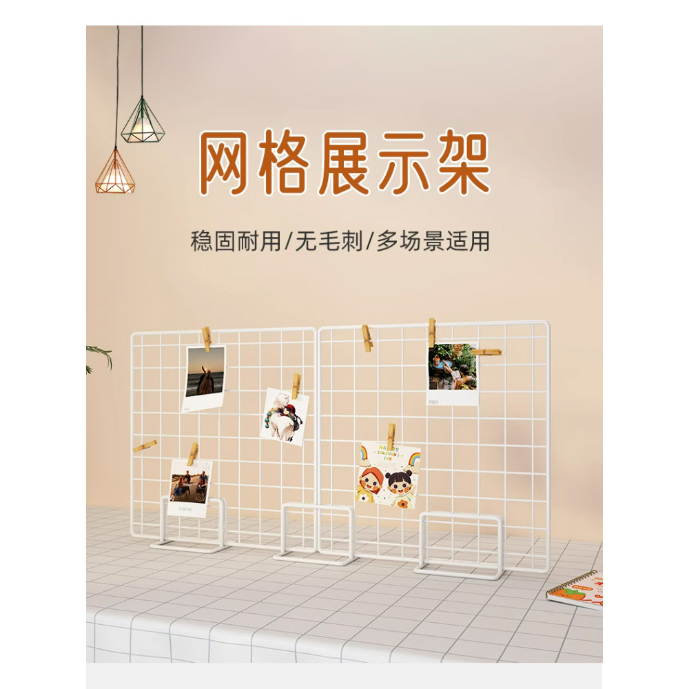 Grade expositor de malha de ferro suporte de jóias jardim de infância área de arte Huanchuang prateleira tenda uso foto 