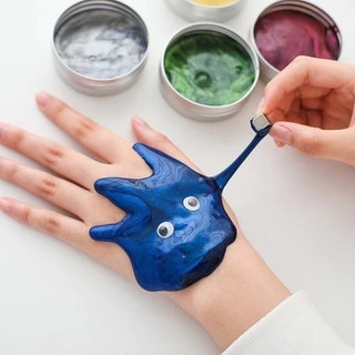 Argila De Silicone Magnética Para Brinquedos Educativos De Andorinha De Salto Crianças