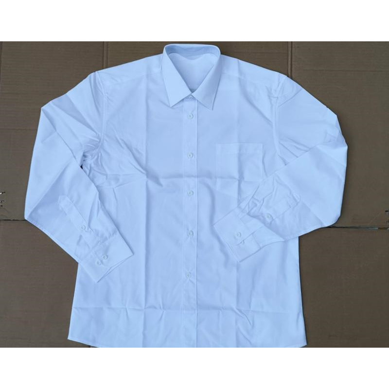 Produtos genuínos!Camisa branca masculina de excelente qualidade verão camisa branca camisa de cavalheiro camisa de tern