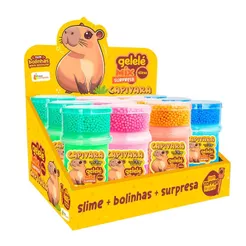 Slime Gelelé Capivara Mix Surpresa Doce Brinquedo