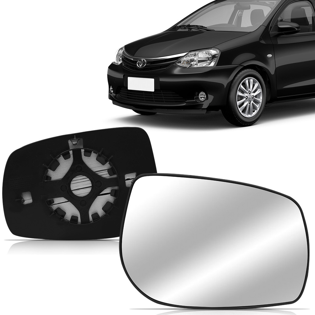 Lente Espelho Retrovisor Etios 2013 2014 2015 2016