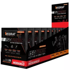 Isotonic Active Hydration - 20 Sachês de 33g Morango - Reidrat