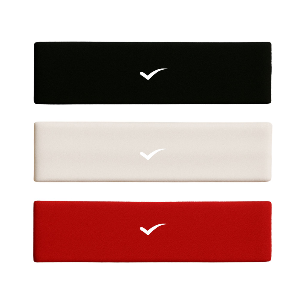 Kit com 2 testeiras anti suor faixa para cabelo envio em 24h esportes fênixnova em Oferta na Shopee