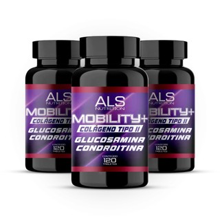 Mobility+ Colágeno Tipo II Com Glucosamina E Condroitina 120 Tabs