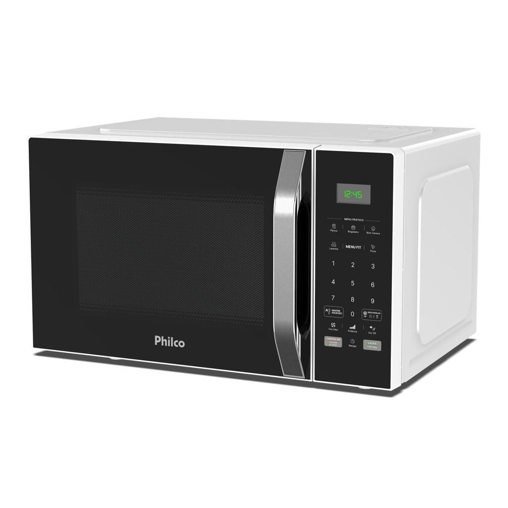 Imagem Micro-ondas Philco 25L Preto Função Tira Odor PM27