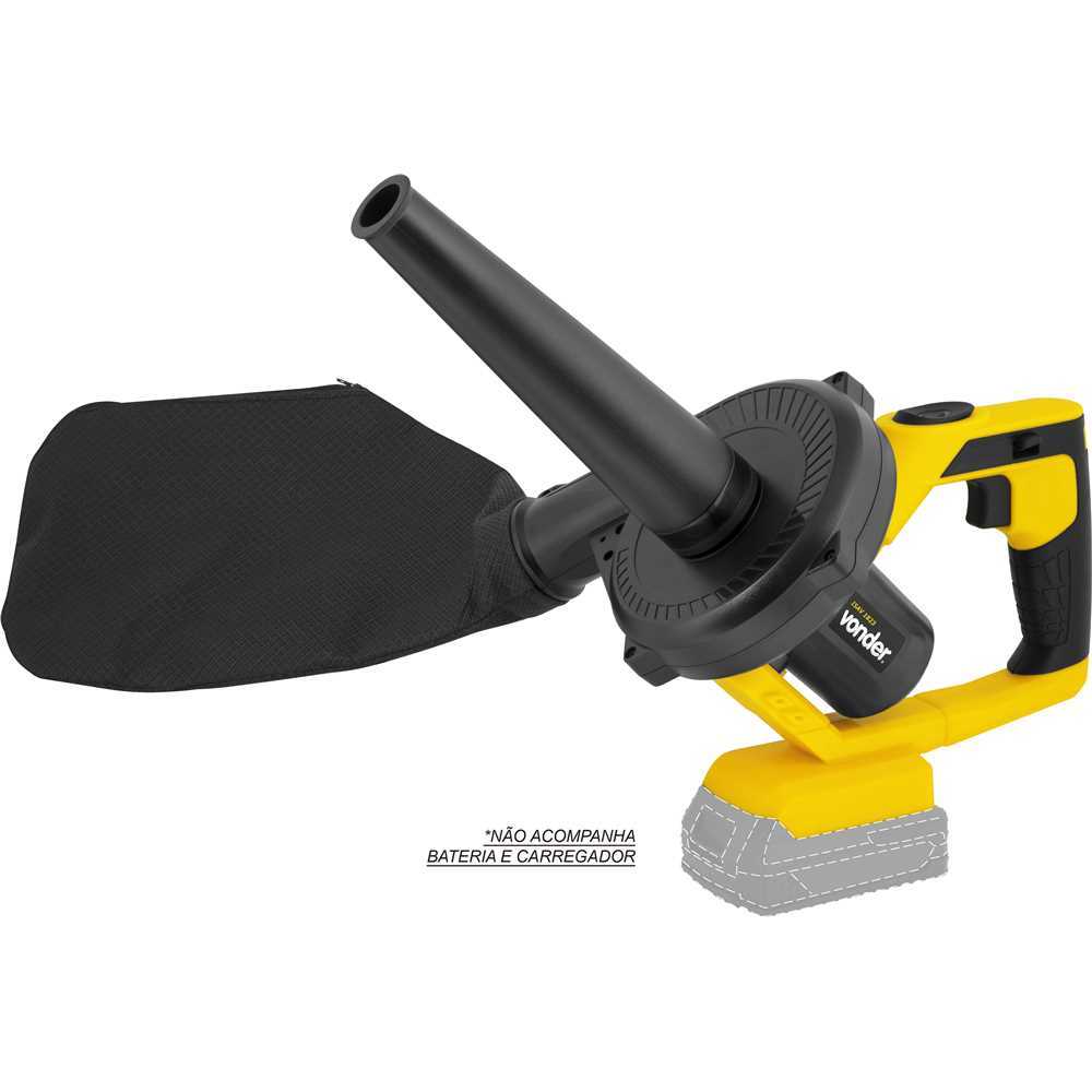 Soprador/Aspirador Bateria Intercambiável 18v ISAV1823 Vonder