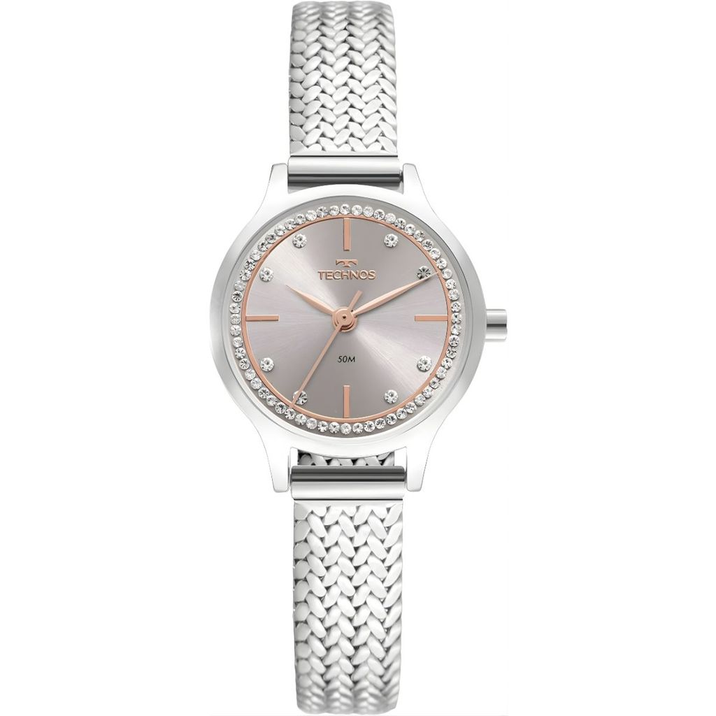 RELÓGIO TECHNOS FEMININO PRATA MINI GL30FQ/1C