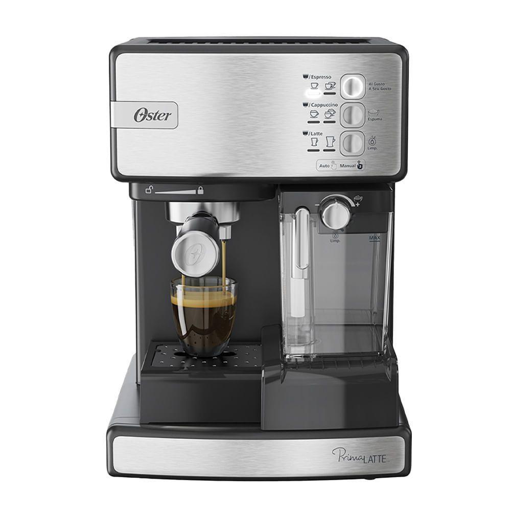 Cafeteira Espresso Oster Nova Primalatte Inox 110V