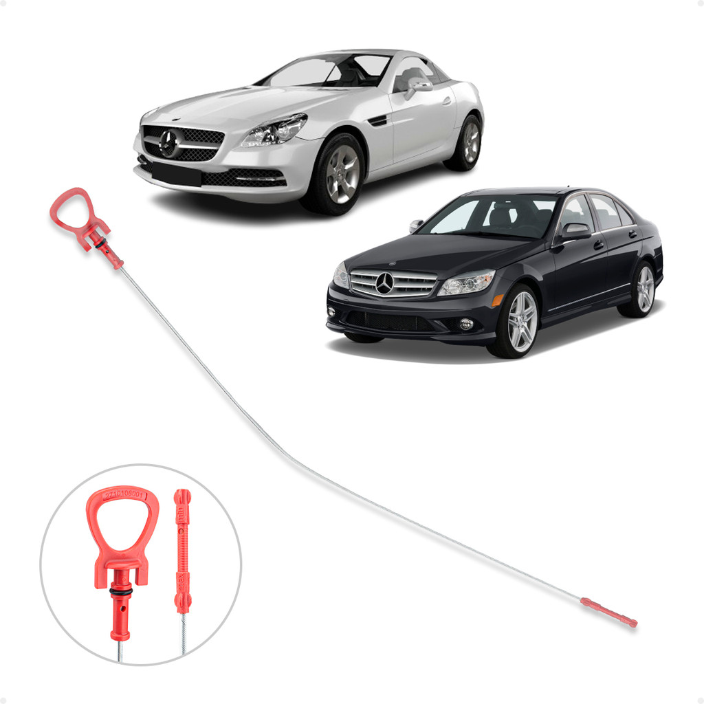 Vareta do nível de óleo Mercedes-Benz Coupé C250 Após 2011/ T-Model C200 CGI 2007-2014/ E250 CGI 2009-2015