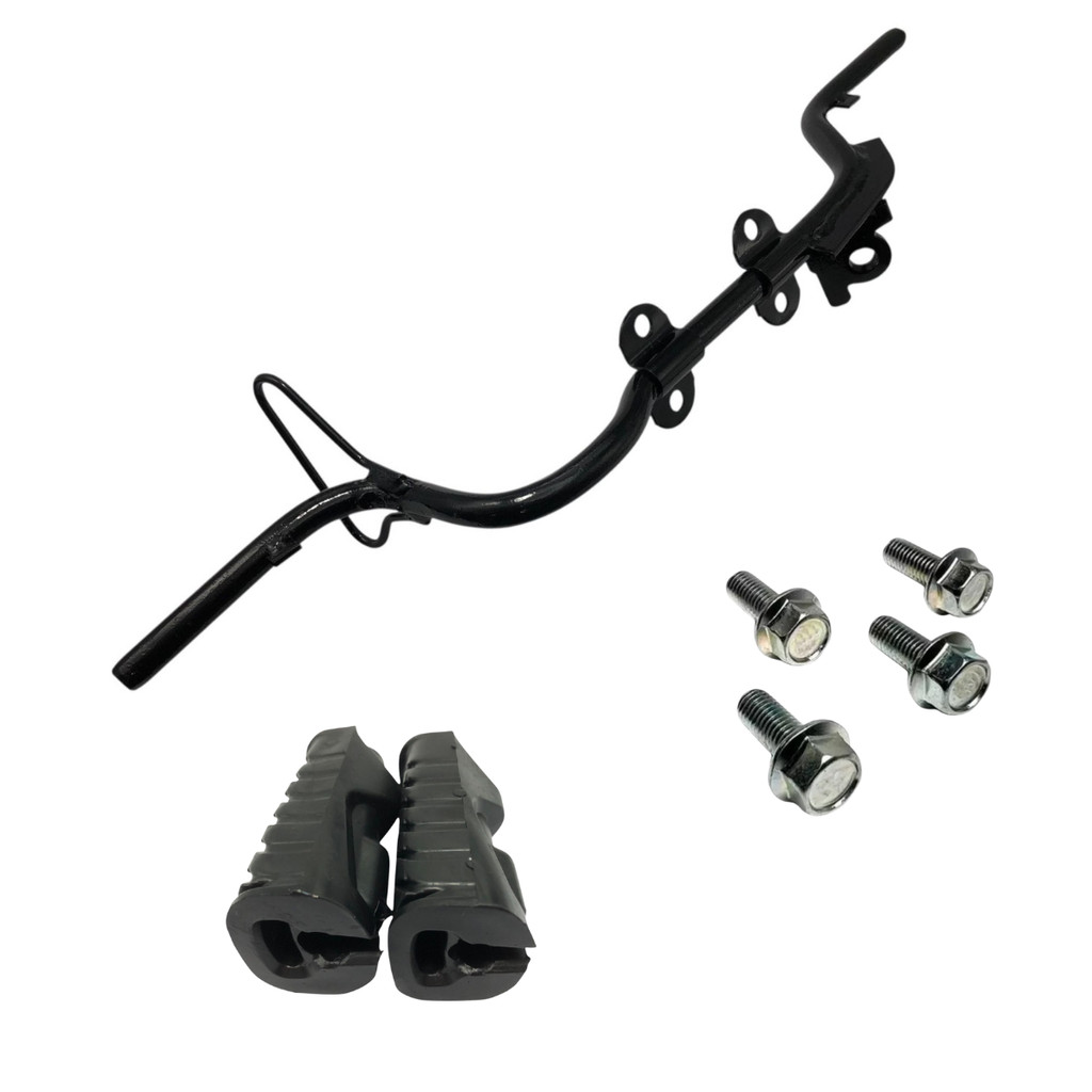 Kit Estribo Pop110i 16 à 24 Preto Cometa+Parafusos+ Borracha em Oferta na Shopee